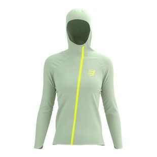Мембранная женская куртка Compressport Hurricane Waterproof 10/10 Jacket W, Ice Flow, L (7630102585902)