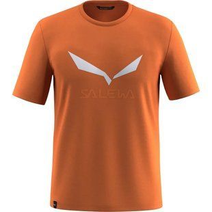Чоловіча футболка Salewa Solidlogo Dri-Release T-shirt Men, Burnt Orange, 44/XS (27018/4530 44/XS)