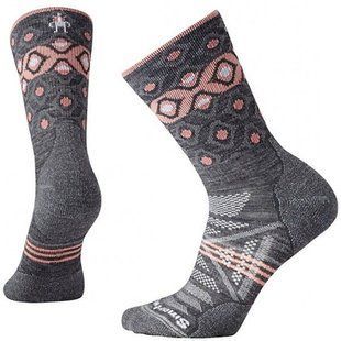 Шкарпетки жіночі Smartwool PhD Outdoor Light Crew Pattern Medium Gray, р. M (SW 01119.052-M)
