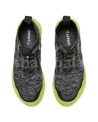 Кроссовки мужские Craft Nordic Fuseknit Hydro Mid Man, Black Melange/Scream, 8 (1909294)