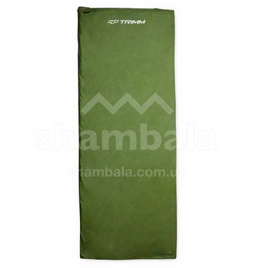 Спальный мешок Trimm Relax (20/10°C), 185 см - Right Zip, Mid. Green (8595225515788)