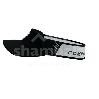 Кепка-козирьок Compressport Visor Ultralight, Black/White, One Size (CMS XHWU3899002TU)