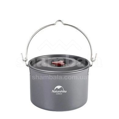 Котелок Naturehike Camping NH20CJ009, 6 л, Grey (6927595761748)