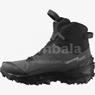 Черевики чоловічі Salomon Crosstrak Powder WP, Asphalt/Black/Sharkskin, 40 (SLM CRRKP.475696-6,5)
