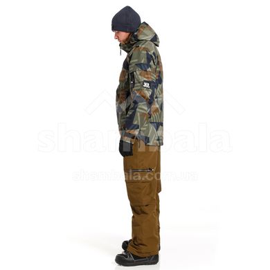 Горнолыжная мужская куртка анорак с мембраной Rehall Artois, black, М (60313-1000-М) - 2023