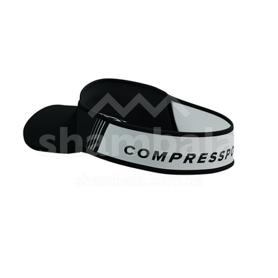 Кепка-козирьок Compressport Visor Ultralight, Black/White, One Size (CMS XHWU3899002TU)