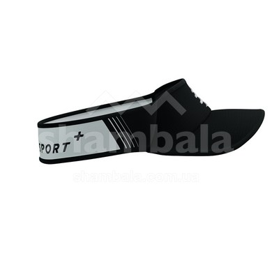 Кепка-козирьок Compressport Visor Ultralight, Black/White, One Size (CMS XHWU3899002TU)