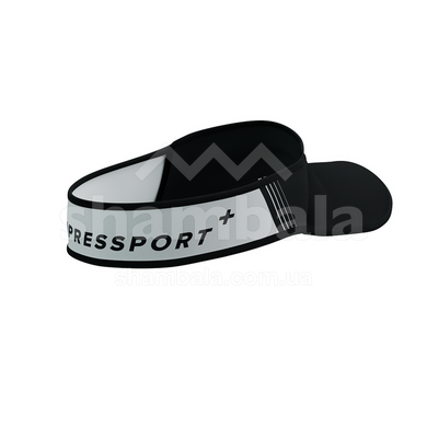 Кепка-козирьок Compressport Visor Ultralight, Black/White, One Size (CMS XHWU3899002TU)