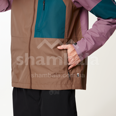 Мембранная мужская куртка для треккинга Picture Organic Abstral 2.5L, Acorn, S (3663270797222)