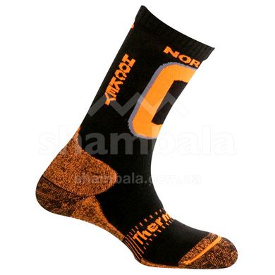 Носки Mund NORDIC SKATING/HOCKEY Black/Orange, M (8424752672025)