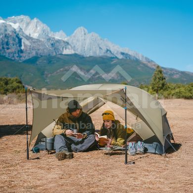 Намет двомісний ультралегкий Naturehike Mongar UL, Brown (NH CNK2550WS016)