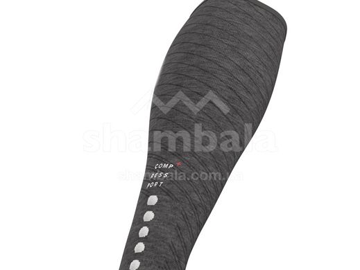 Компрессионные гольфы Compressport Full Socks Recovery, Grey Melange, 3M (SU00024B 101 03M)