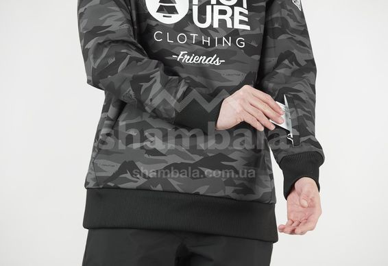 Мембранна чоловіча куртка анорак Picture Organic Parker, L - Metric Black (MVT304C-L) 2021