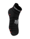 Носки Compressport Pro Racing Socks V4.0 Ultralight Run Low, Black/Red, T4 (XU00051B 906 0T4)