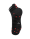 Носки Compressport Pro Racing Socks V4.0 Ultralight Run Low, Black/Red, T4 (XU00051B 906 0T4)