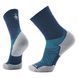 Шкарпетки чоловічі Smartwool Run Targeted Cushion Mid Crew, Deep Navy, L (SW SW001663.092-L)