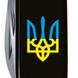 Ніж Victorinox Climber, 14 функцій, 91 мм, Black/Тризуб синьо-жовтий (VKX 13703.3.T0016u)