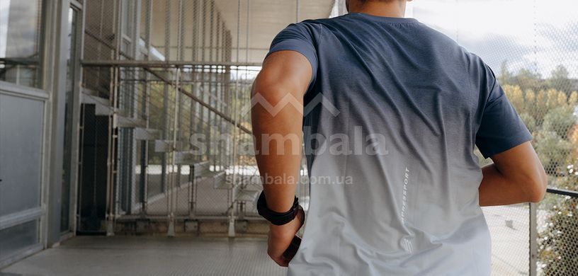 Футболка чоловіча Compressport Performance SS Tshirt M, Poseidon/Ice Flow, M (7630102584493)