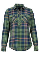 Рубашка женская Marmot Wm's Joss Flannel LS Vine Green, M (MRT 49690.4799-M)