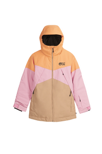 Горнолыжная детская теплая мембранная куртка Picture Organic Seady Jr 2024, Latte, 10 (PO KVT102B-10)