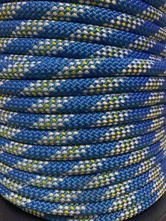 Крейсерская веревка на метраж Lanex Blizzard 10, blue/white/yellow (LNX W100LBL5F)