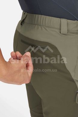 Шорти чоловічі Rab Torque Mountain Shorts, Graphene, 36, 10" (RB QFV-96-GRH-36-10)