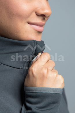 Жіноча флісова кофта Tatonka Lhys W's Jacket, Darkest Grey, 36 (TAT 8420.798-36)