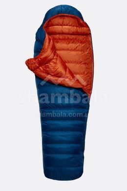 Спальный мешок Rab Ascent 700 Regular, (-9&deg;C), 185 см - Left Zip, Ink (RB QSD-37-INK-REG-LZ)