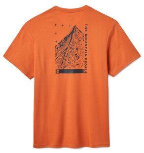 Футболка чоловіча Rab Crimp Collage Tee, Dark Melba, M (RB QCC-42-DKM-MED)