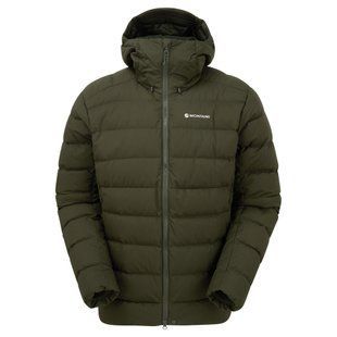 Мужской зимний пуховик Montane Resolve XT Hoodie, Oak Green, L (5056601023158)