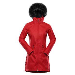 Демисезонная женская куртка Soft Shell Alpine Pro ZOPHIMA, Red, S (LCTY176442 S)