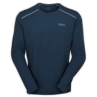 Футболка з довгим рукавом чоловіча Rab Force LS Tee, Tempest Blue, L (RB QBL-07-TMB-LRG)