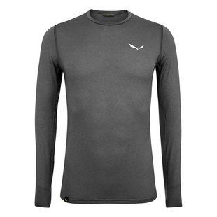 Чоловіча футболка Salewa Pedroc Hybrid 2 M L/S Tee, Grey, L (SLW 27723.0876-L)