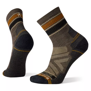 Шкарпетки чоловічі Smartwool Performance Hike Light Cushion Striped Mid Crew, Taupe, р.L (SW SW001609.236-L)