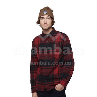 Сорочка чоловіча Black Diamond M Project Flannel, Red Rock/Black Plaid, S (BD 7440639558SML1)