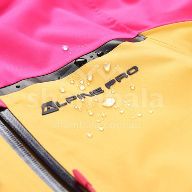 Гірськолижна жіноча тепла мембранна куртка Alpine Pro MALEFA, Orange/Dark blue, XS (LJCY546235 XS)