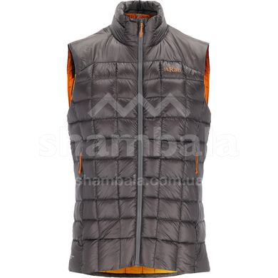 Жилет чоловічий Rab Mythic Vest, Graphene, M (RB QDB-57-G-M)