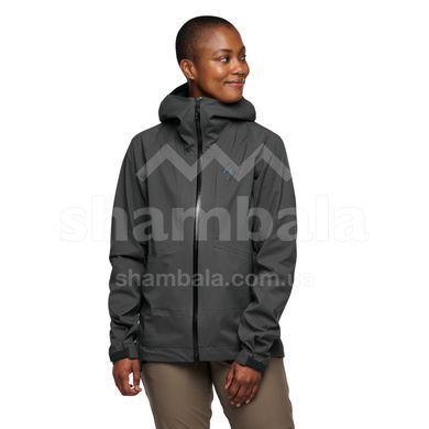 Мембранна жіноча куртка Black Diamond W Highline Stretch Shell, Anthracite, L (BD 7410540001LRG1)