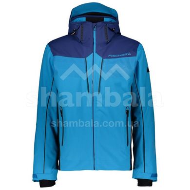 Гірськолижна чоловіча тепла мембранна куртка Fischer Hans Knauss, S, Royal (G71018)