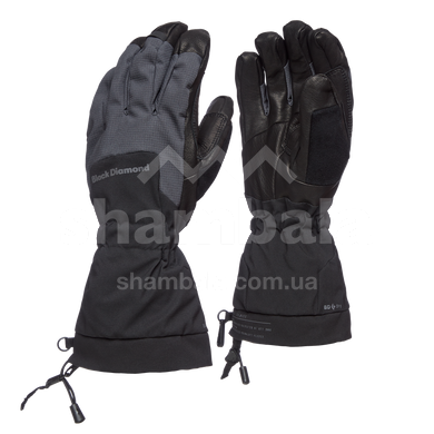 Перчатки мужские Black Diamond Pursuit Gloves, Black, р.S (BD 8018930002SM_1)