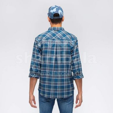 Рубашка мужская Salewa Fanes Flannel 4 Polarlite Men's Long Sleeve Shirt, Blue, 48/M (274398875)