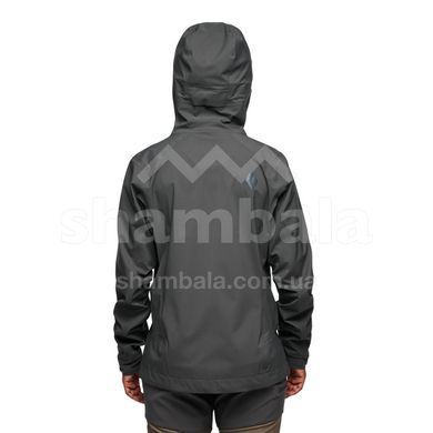 Мембранна жіноча куртка Black Diamond W Highline Stretch Shell, Anthracite, L (BD 7410540001LRG1)