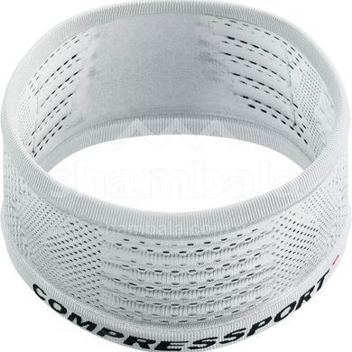 Пов'язка Compressport Headband On/Off Flash, White, One Size (7630102564013)