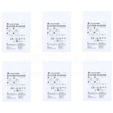 Набор пластырей Lifesystems Blister Plasters, 69х44мм, 6 шт (LFS 20374)