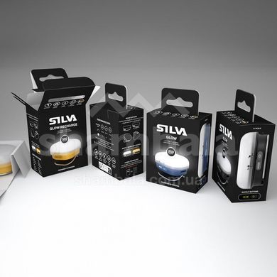 Ліхтар кемпінговий Silva Glow Recharge, 350 люмен, Black (SLV 38506)