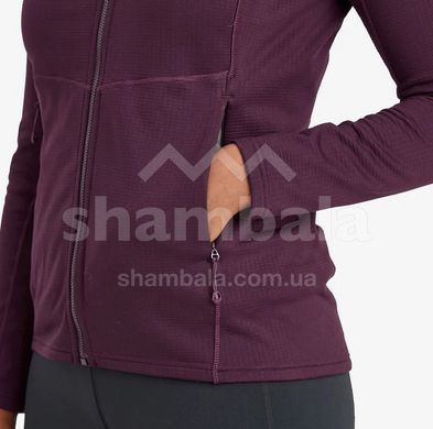 Жіноча флісова кофта з рукавом реглан Montane Female Protium Jacket, Charcoal, XS/8/34 (5056237051945)