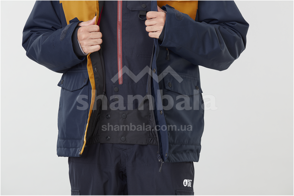 Горнолыжная мужская теплая мембранная куртка Picture Organic Hidli 2022, р.S - Dark blue (PO MVT354B-S)
