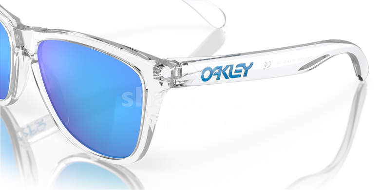 Очки Oakley Frogskin, Crystal Clear/Prizm Sapphire Iridium (OAK 9013-D055)