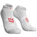 Шкарпетки Compressport Pro Racing Socks V3.0 Run Low Smart, White, T1 (RSLV3-0000-T1)