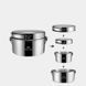 Набор посуды Naturehike NH22CJ005, Silver (6927595708842)